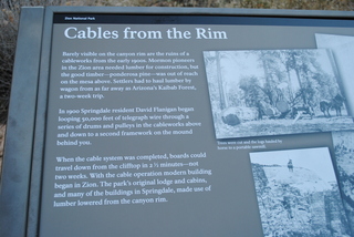 110 7sf. Zion National Park - Hidden Canyon hike -