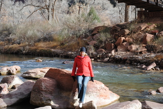 235 7sf. Zion National Park - Virgin River - Olga