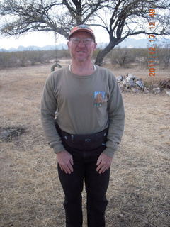 Four Pillars (AZ21) fly-in - Adam with spot-landing-won hat