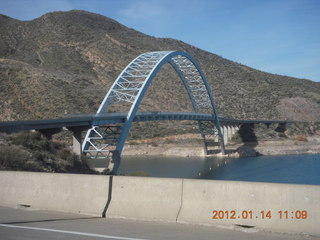 drive to Grapevine - bridge