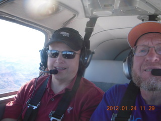 Gokce and Adam flying in N8377W