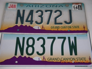 Some nerve misspelling Chutzpah on a license plate