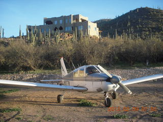 N8377W taking off at Bouquet Ranch