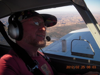 Adam flying N8377W