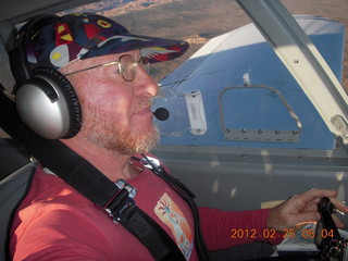 Sean H. and Adam flying in N8377W
