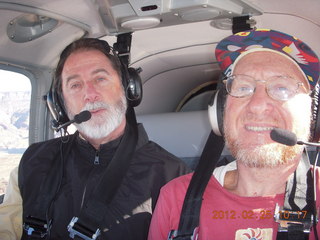 Sean H. and Adam flying in N8377W