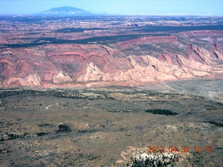 37 7ww. aerial - Navajo Mountain, Nokai Dome