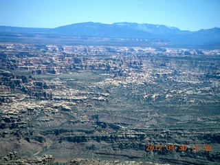 107 7ww. aerial - Canyonlands Needles