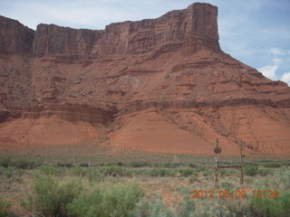 175 7x2. driving on Route 128 to Onion Creek