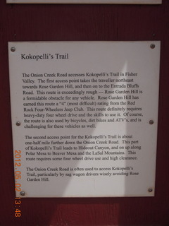 185 7x2. Onion Creek drive - trailhead description