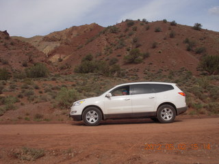 250 7x2. Onion Creek drive - Adam driving rental car