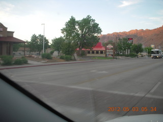 3 7x3. driving in Moab