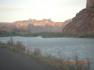 9 7x3. driving along the Colorado River