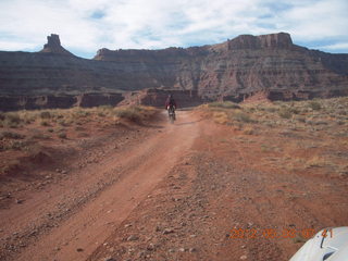85 7x3. Chicken Corner drive - motorcyclist
