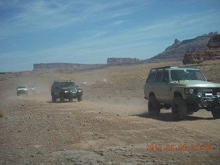 156 7x3. Harrah Pass drive back - oncoming traffic