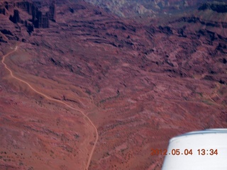 181 7x4. aerial - Caveman Ranch to Mack Mesa - Onion Creek