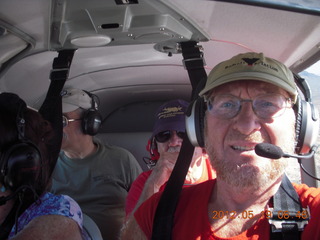 Jim G. and Adam flying in N8377W