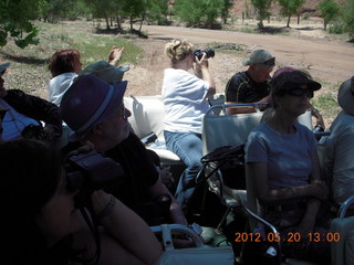 aerial - 'Young International' airstrip (AZ24) - pouring cement for fire pit