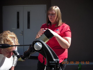 36 7xu. Lowell Observatory - sun telescope