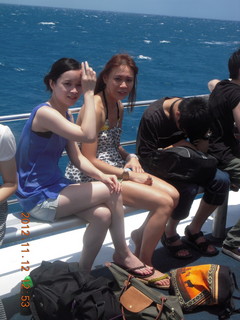 119 83c. Great Barrier Reef tour - flight attendants off duty