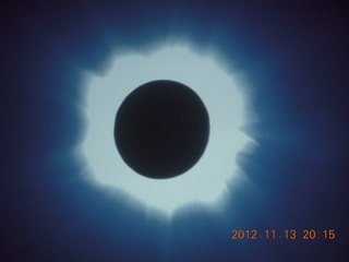 186 83d. Astro Trails presentation about eclipse