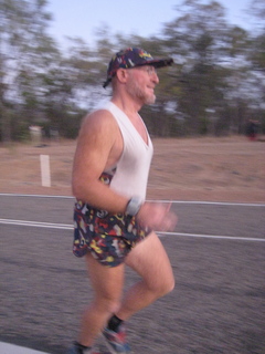 27 83e. Adam running before eclipse, photo by Jeremy C