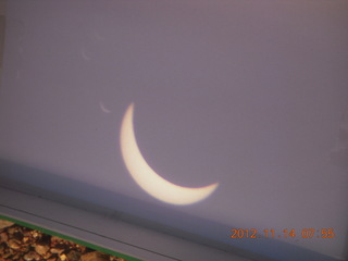 69 83e. total solar eclipse - Gush's projection