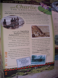 358 83f. Hartley's Crocodile Adventures sign