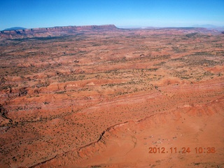288 83q. aerial - flight to Monument Valley
