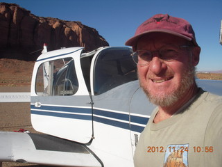 290 83q. N8377W and Adam at Monument Valley