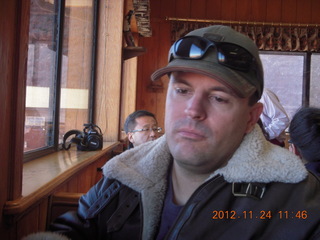304 83q. Monument Valley - Sean at restaurant