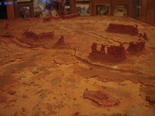 309 83q. Monument Valley - Goulding's museum model