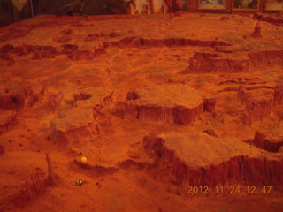 310 83q. Monument Valley - Goulding's museum model