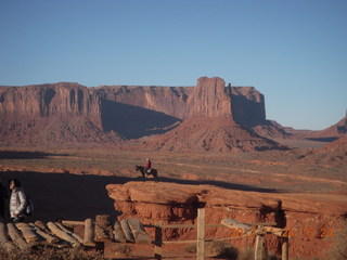 366 83q. Monument Valley tour - horseman
