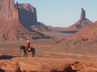 368 83q. Monument Valley tour - horseman