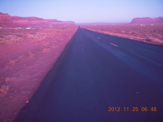 523 83r. Monument Valley run - dawn