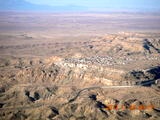 54. aerial - city on a ridge