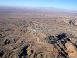 56. aerial - city on a ridge
