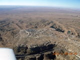 57. aerial - city on a ridge