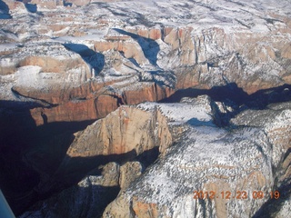 57 84p. aerial - Zion National Park - Observation Point