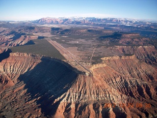 78 84p. aerial - near Hurricane, Utah - should be an airport