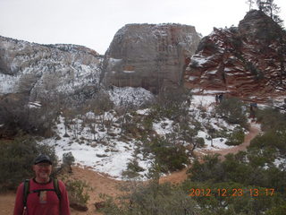 123 84p. Zion National Park - Angels Landing hike - Adam