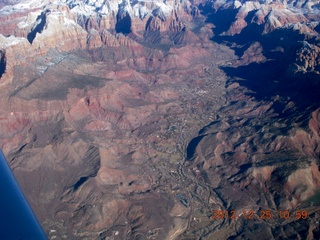 79 84r. aerial - Springdale, Utah