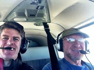 Young International (24AZ) - Ty, Tori, Adam flying in N8377W