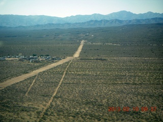 aerial - Eagle Roost flight in Charles R's airplane - Alamo Lake airstrip