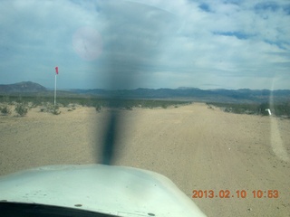 aerial - Eagle Roost flight in Charles R's airplane - Alamo Lake airstrip