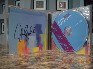autographed copy of John Pizzarelli 'Double Exposure'