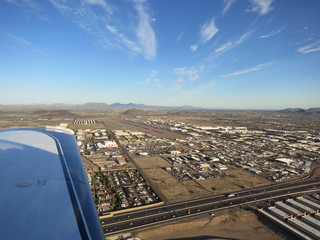 Sean G grapevine pictures - N8377W in flight