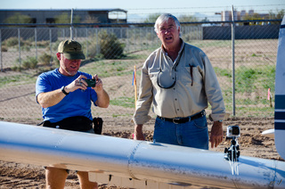 Yaseen's pictures - Adam and Jim flying in N8377W