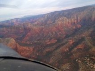 Theresa Q's (small) pictures - aerial of Roosevelt Lake